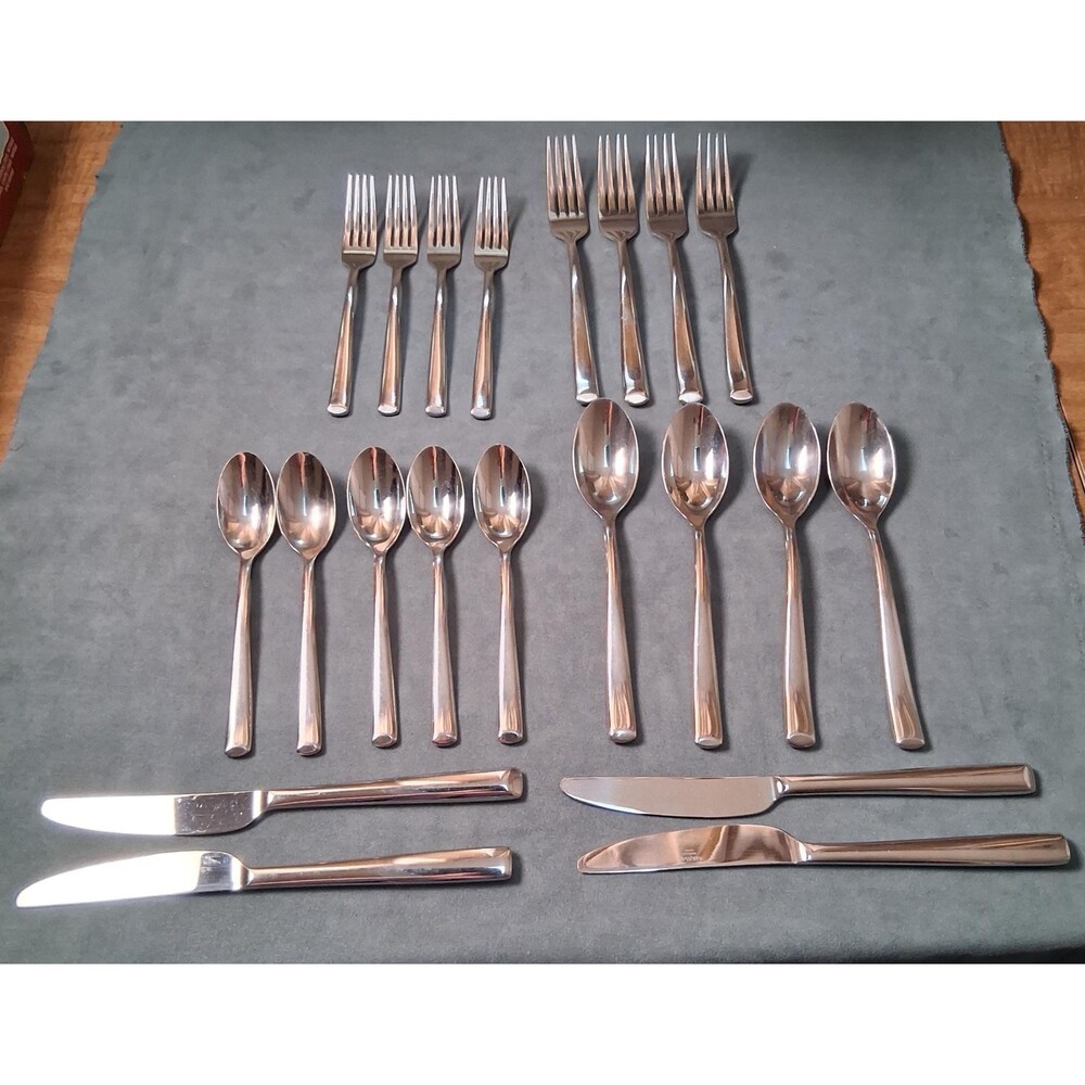 Mikasa Addison Stainless Flatware Service for 4+